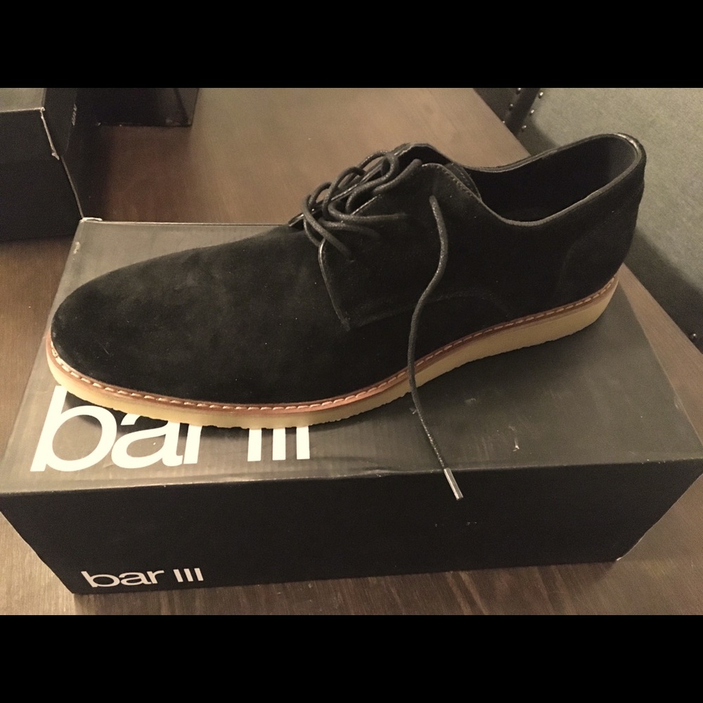 New Mens Suede Oxfords size 13